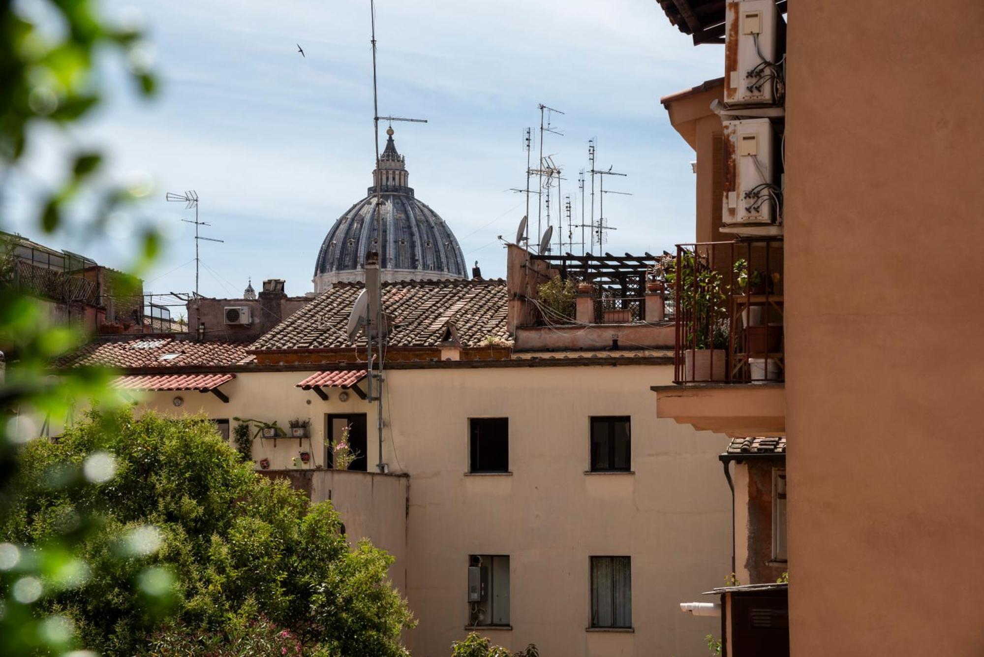 רומא Vatican Boutique Apartment With St Peters Dome View מראה חיצוני תמונה